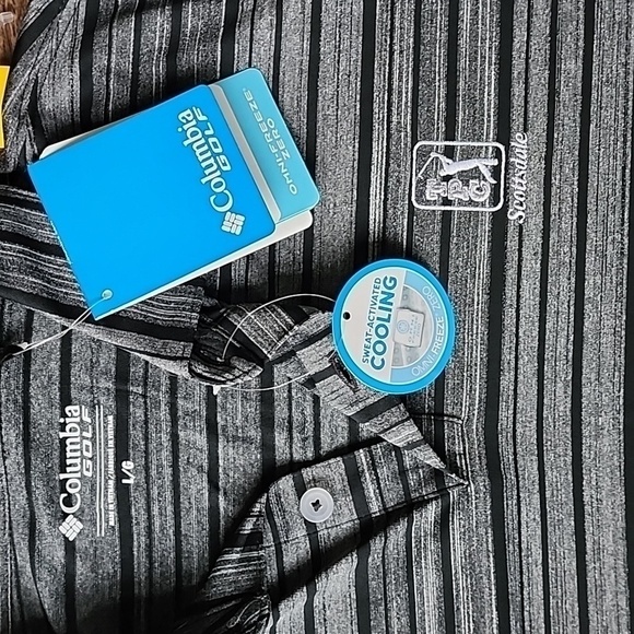 NWT Columbia Golf Omni-Freeze Polo Sz Large - Picture 6 of 6